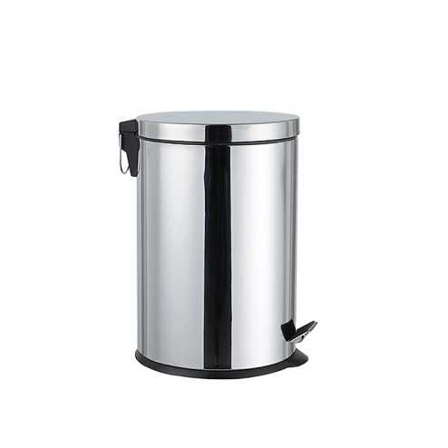 Basurero Metálico con Pedal 12L
