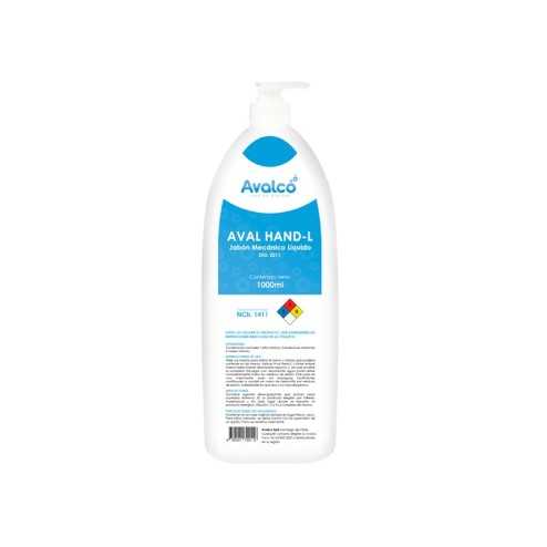 Jabón Mecánico Aval Hand L de 1000 ml con Válvula Dosificadora