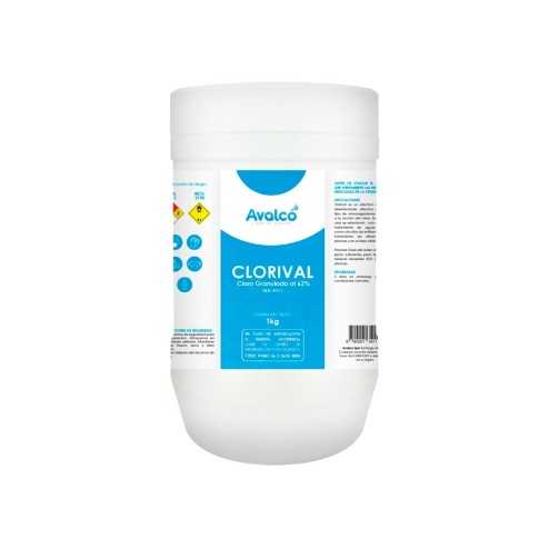 Cloro granulado Clorival 1 kg