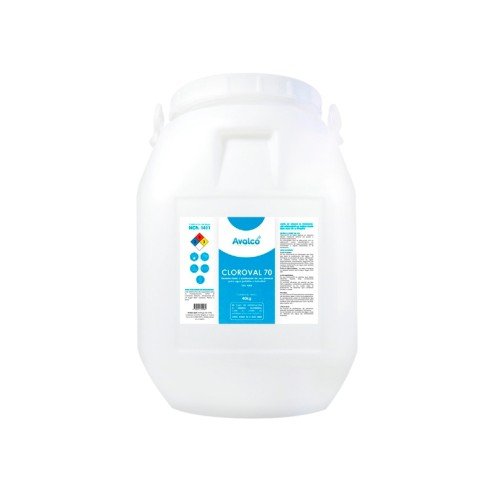 Hipoclorito de calcio al 70% Cloroval Cñ 45 Kg