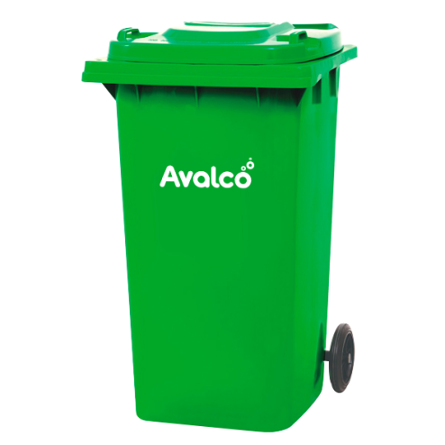 Contenedor de basura verde 240L Contenedor de basura verde 240L