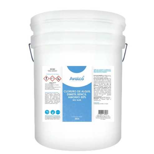 🧪 Cloruro de Alquil Dimetil Bencil Amonio 50% 20 litros | Desinfectante y alguicida industrial 💧 🧪 Cloruro de Alquil Dimetil Bencil Amonio 50% 20 litros | Desinfectante y alguicida industrial 💧
