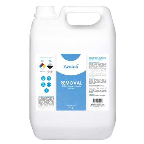 🧼 Removal Limpiador Desoxidante y Desincrustante 5 Litros | Remueve óxido y cemento 🏗️ 🧼 Removal Limpiador Desoxidante y Desincrustante 5 Litros | Remueve óxido y cemento 🏗️