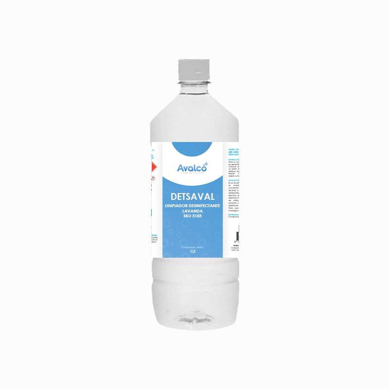 Detsaval - Limpiador Desinfectante Lavender 1 L