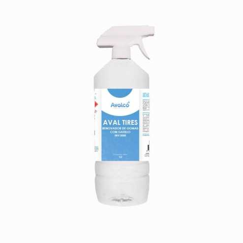 🚗 Aval Tires Renovador de Gomas 1 Litro con Gatillo | Brillo y protección segura ✨ 🚗 Aval Tires Renovador de Gomas 1 Litro con Gatillo | Brillo y protección segura ✨