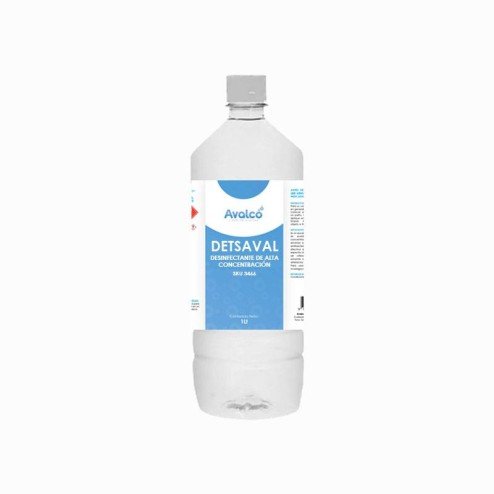 Detsaval - Limpiador Desinfectante De Alta Concentración 1 L