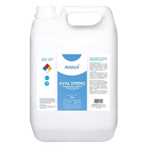 🍊 Aval Spring 5 L Desodorante Ambiental – Aroma Naranja fresco y duradero ✨ 🍊 Aval Spring 5 L Desodorante Ambiental – Aroma Naranja fresco y duradero ✨