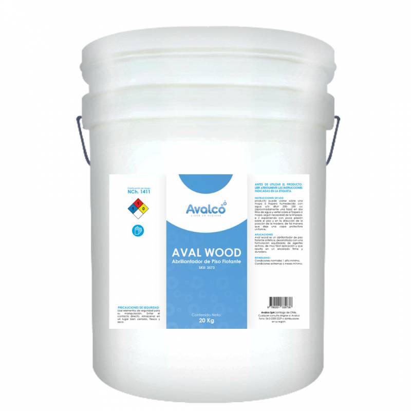 Aval Wood - Abrillantador de piso flotante  BL 20 L