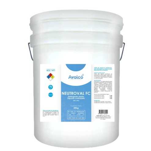 🛢️ Neutroval FC Detergente Neutro 20 Litros | Limpieza industrial con espuma controlada 🍽️ 🛢️ Neutroval FC Detergente Neutro 20 Litros | Limpieza industrial con espuma controlada 🍽️