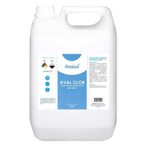 🧴 Hipoclorito de Sodio 5 Litros | Desinfección y tratamiento de aguas 💧