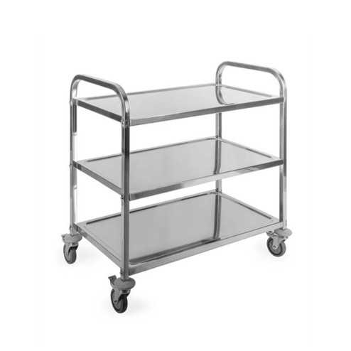 🛒 Carro Multiuso 3 Bandejas Metálico | Transporte seguro y resistente ✨ 🛒 Carro Multiuso 3 Bandejas Metálico | Transporte seguro y resistente ✨