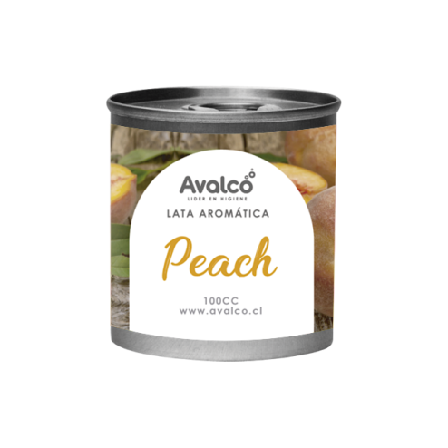 Lata Aromática Avalco Air Peach Lata Aromática Avalco Air Peach