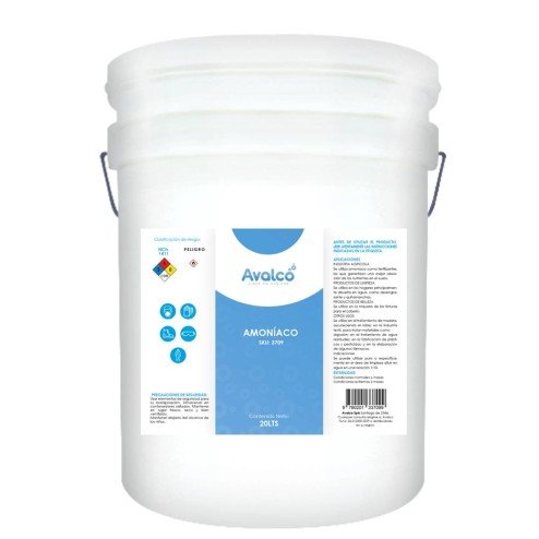 Amoníaco 25% Líquido 20L Amoníaco 25% Líquido 20L