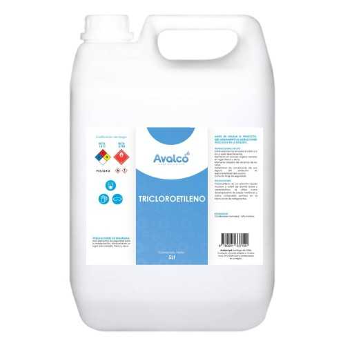 🧴 Tricloroetileno 5 Litros | Solvente líquido incoloro para uso industrial ⚙️ 🧴 Tricloroetileno 5 Litros | Solvente líquido incoloro para uso industrial ⚙️