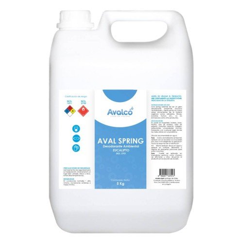 Aval Spring - Desodorante Ambiental aroma Eucalipto Bd 5 L Aval Spring - Desodorante Ambiental aroma Eucalipto Bd 5 L
