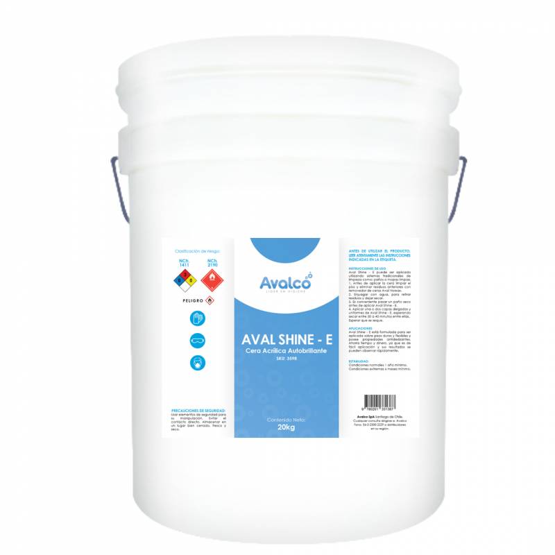 Avalshine -E - Cera Autobrillo 20 L