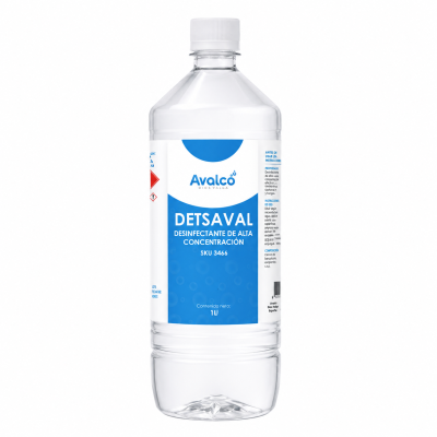 Detsaval - Limpiador Desinfectante Alta Concentración 1 Litro