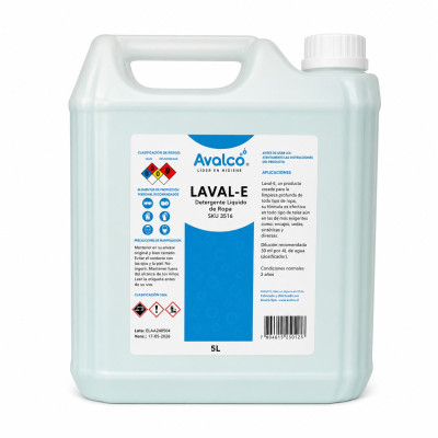 Laval-E - Detergente Para Ropa 5 Litros
