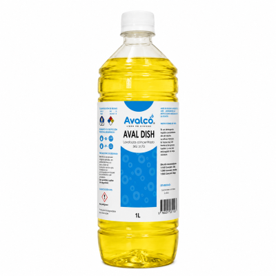 🍋 Aval Dish Lavalozas Concentrado 1 Litro | Limpieza eficaz y cuidado de manos 🧽