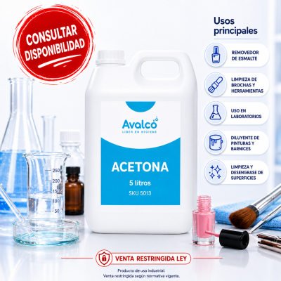 Acetona 5 Litros
