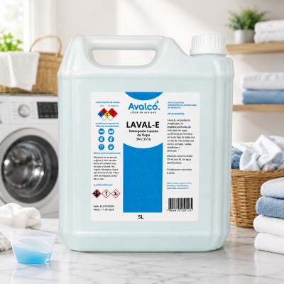 Laval-E - Detergente Para Ropa 5 Litros