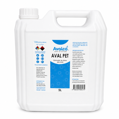 Aval Pet - Limpiador desinfectante Pine 5 Lt
