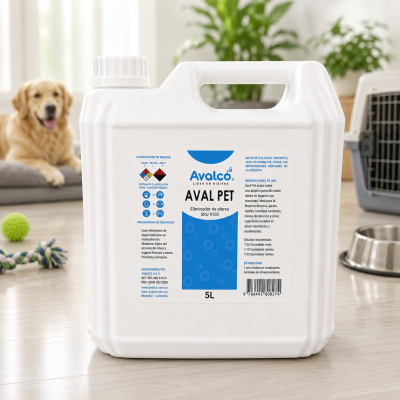 Aval Pet - Limpiador desinfectante Pine 5 Lt