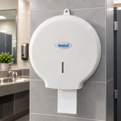 Dispensador de Papel Higiénico Jumbo Plástico