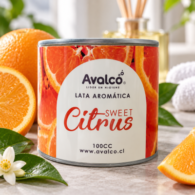 Lata Aromática Avalco Air Sweet Citrus