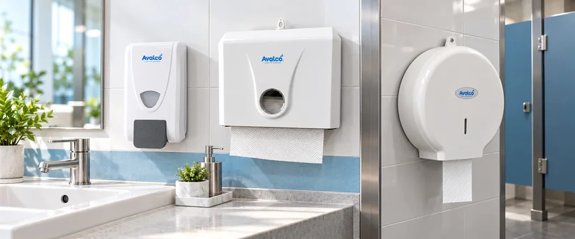 Dispensadores de papel y jabón Avalco